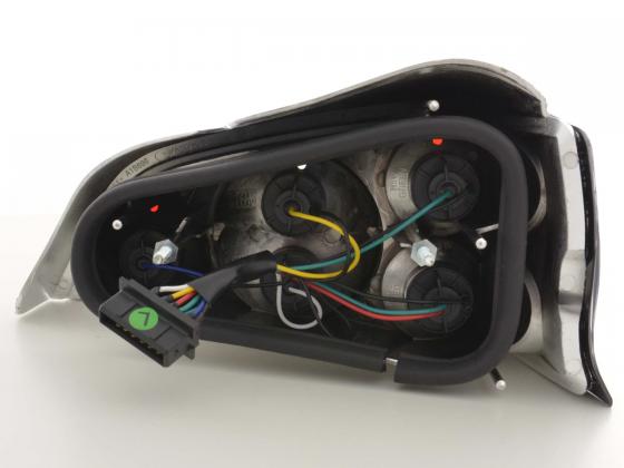 Rückleuchten Set Peugeot 106 Typ 1C 1A 96-03 chrom Rückleuchten Set Peugeot 106 Typ 1C 1A 96-03 chrom